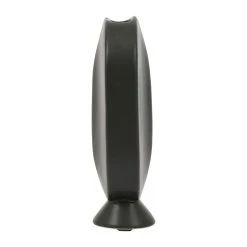 SEMA DESIGN Vase Face Noir 9x5.5xh17.5cm Gres -SEMA design Boutique 76171 DET02 WEB