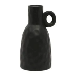 SEMA DESIGN Vase En Dolomite Noir H20.5cm - Arty Folk