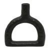 SEMA DESIGN Vase En Dolomite Noir H20cm - Arty Folk -SEMA design Boutique 76499 DEB WEB