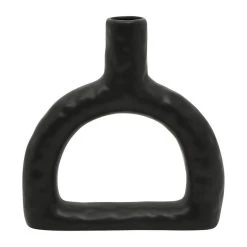 SEMA DESIGN Vase En Dolomite Noir H20cm - Arty Folk