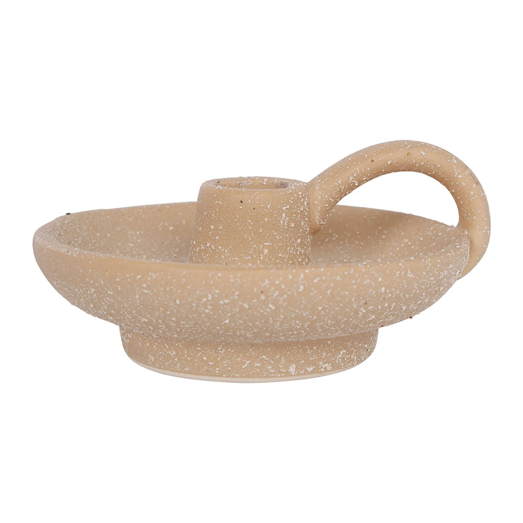 SEMA DESIGN Bougeoir En Gres Nude - Terre Boheme 4 SEMA DESIGN Bougeoir En Gres Nude - Terre Boheme – Image 2