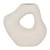 SEMA DESIGN Vase En Dolomite Blanc H21cm - Arty Folk -SEMA design Boutique 76506 DEB WEB
