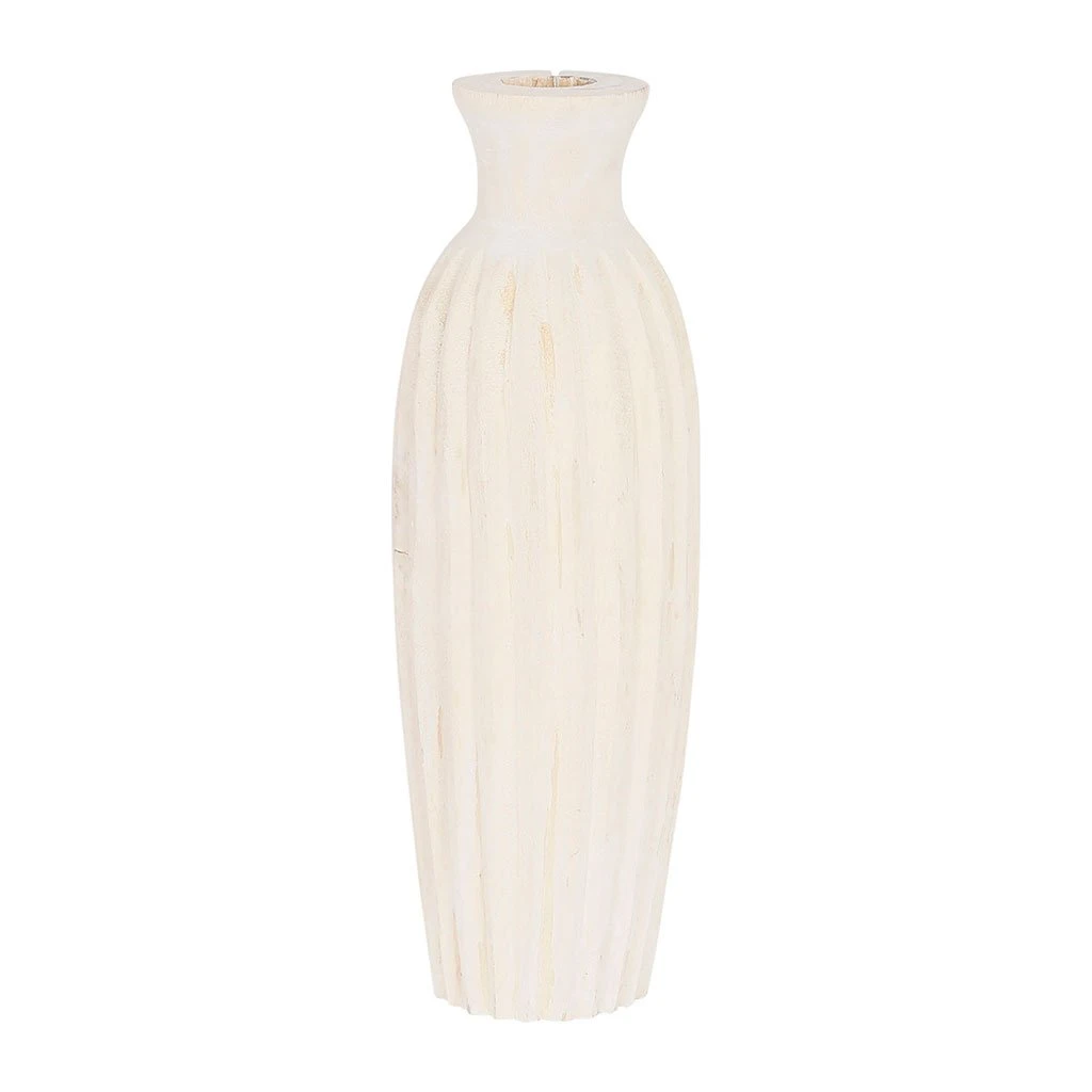 SEMA DESIGN Vase Pour Fleurs Séchées Creme - Paulownia 3 SEMA DESIGN Vase Pour Fleurs Séchées Creme - Paulownia