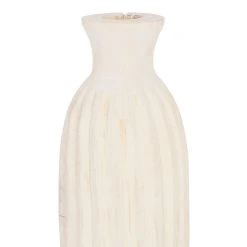 Alternative view of SEMA DESIGN Vase Pour Fleurs Séchées Creme - Paulownia