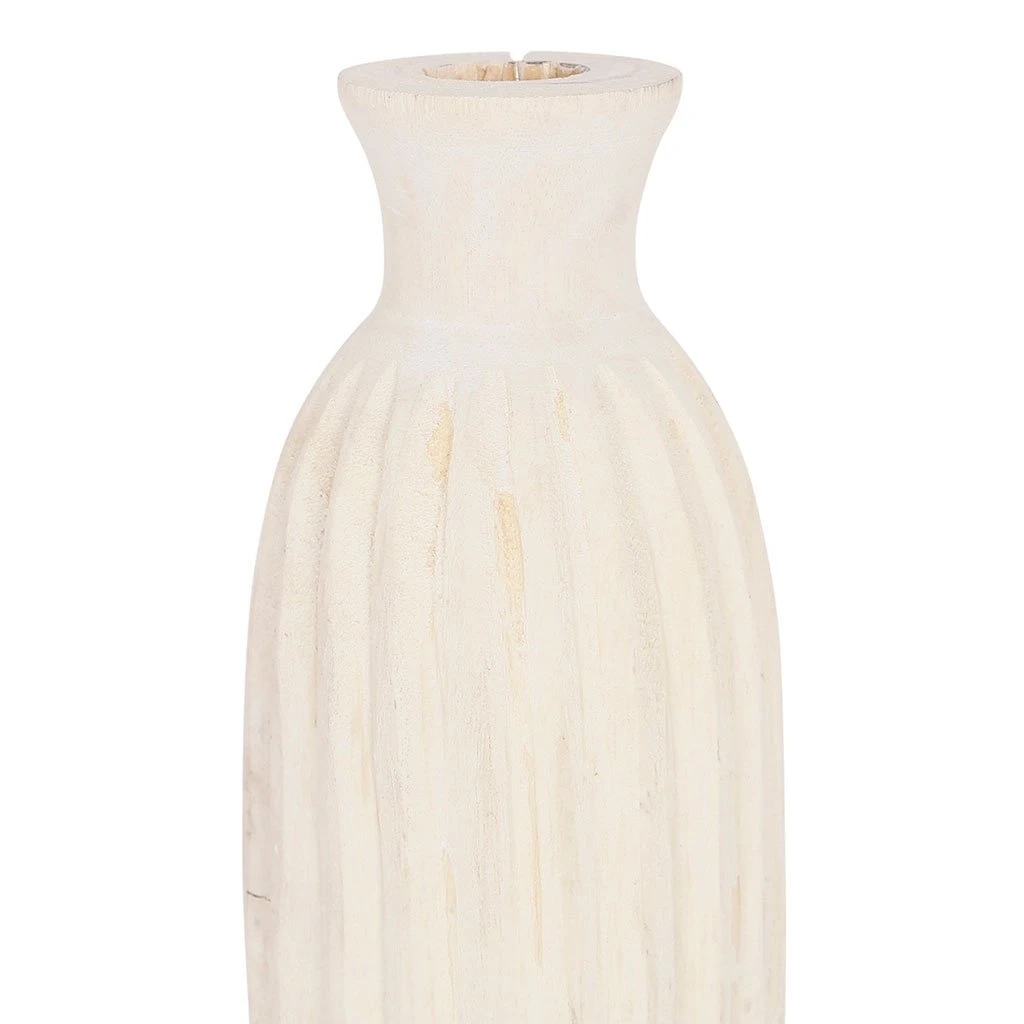 SEMA DESIGN Vase Pour Fleurs Séchées Creme - Paulownia 4 SEMA DESIGN Vase Pour Fleurs Séchées Creme - Paulownia – Image 2