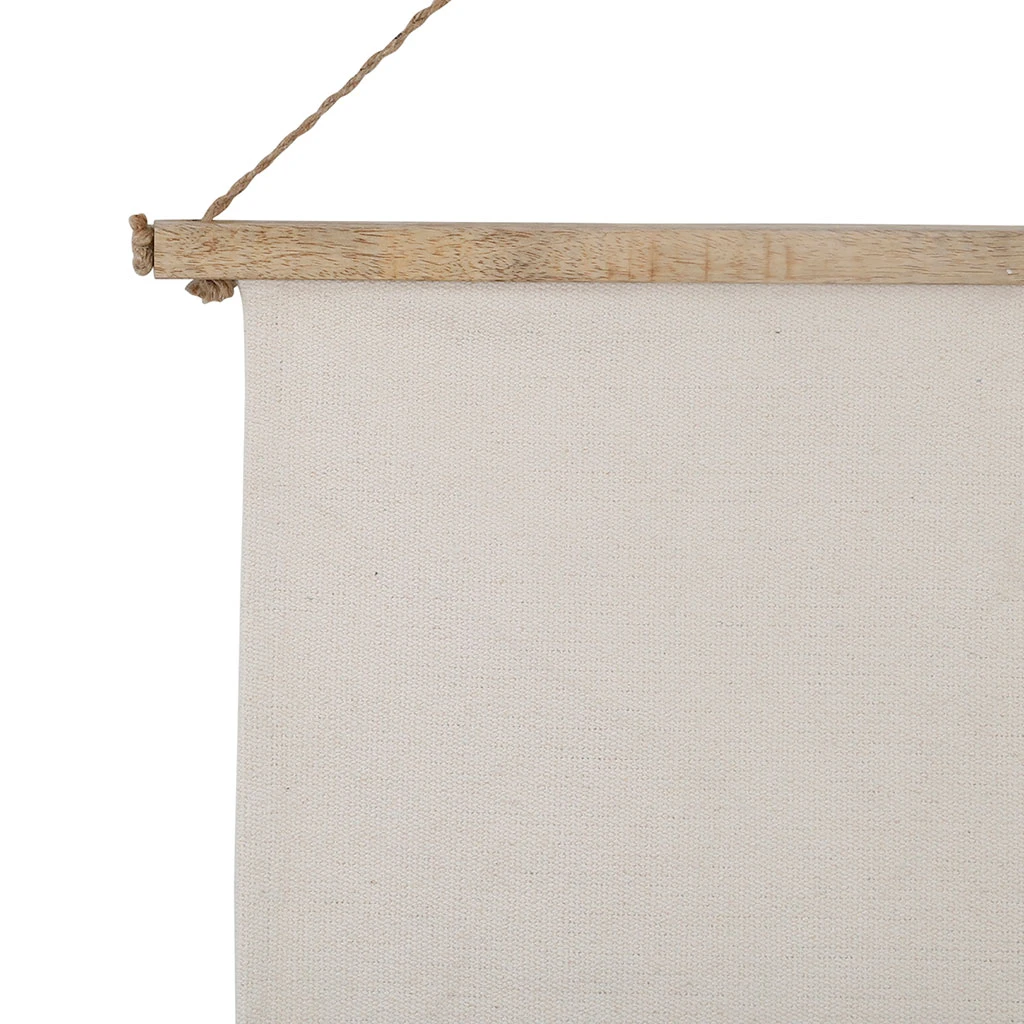 SEMA DESIGN Toile Tuftée Palmea Ecru Et Noir 100x120 4 SEMA DESIGN Toile Tuftée Palmea Ecru Et Noir 100x120 – Image 2