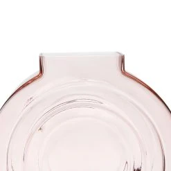 SEMA DESIGN Vase Rond Rose Pale En Verre - Retro -SEMA design Boutique 76786 DET01 WEB