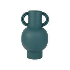 SEMA DESIGN Vase Pour Fleur Séchée En Fer Emeraude - Sweet Leaves