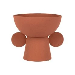 SEMA DESIGN Vase Pour Fleur Séchée En Fer Terracotta - Terre Brulée