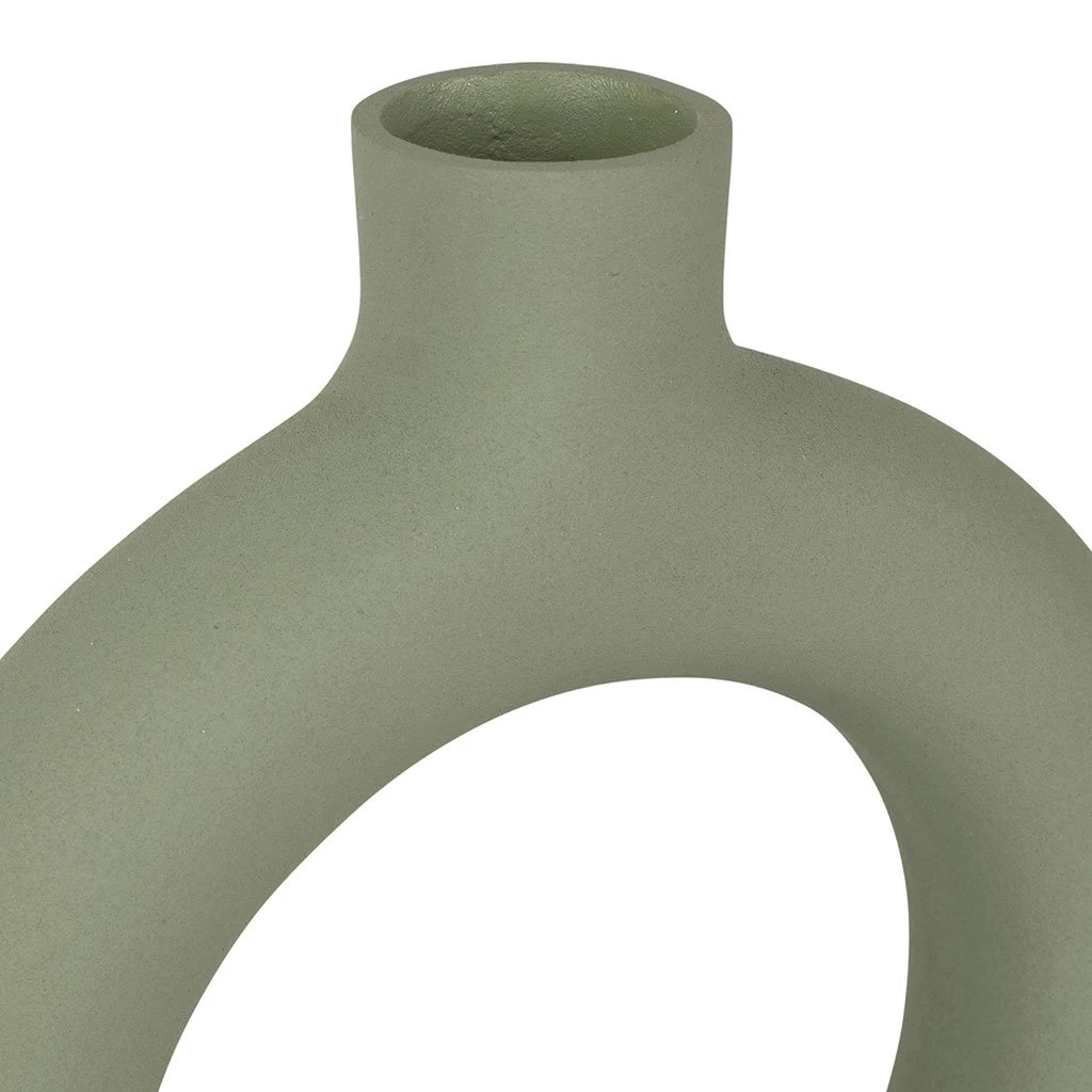 SEMA DESIGN Vase Soliflore Fleur Séchée Sauge En Aluminium - Terre Brulée 4 SEMA DESIGN Vase Soliflore Fleur Séchée Sauge En Aluminium - Terre Brulée – Image 2