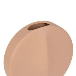 SEMA DESIGN Vase Rond Face Peche En Grès -SEMA design Boutique 76902 DET02 WEB