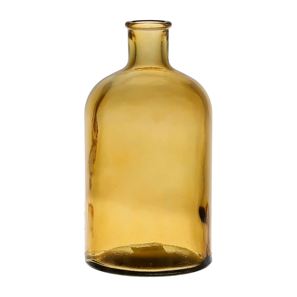 SEMA DESIGN Vase Bouteille Ambre En Verre Recyclé - Comete 3 SEMA DESIGN Vase Bouteille Ambre En Verre Recyclé - Comete