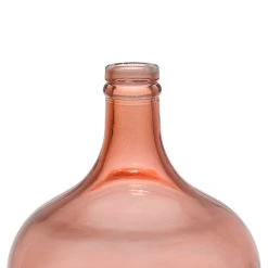 SEMA DESIGN Vase Dame-jeanne Rose En Verre Recyclé - Comete -SEMA design Boutique 77053 DET01 WEB