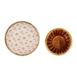 SEMA DESIGN Coupes X2 Terracotta En Manguier - Sweet Leaves 6 SEMA DESIGN Coupes X2 Terracotta En Manguier - Sweet Leaves -SEMA design Boutique 77072 DET01 WEB