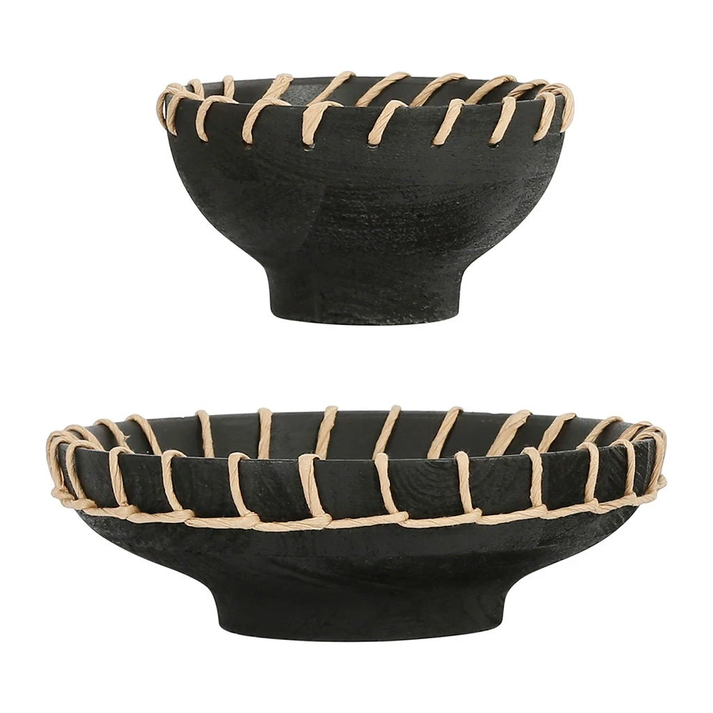 SEMA DESIGN Coupes X2 Noir Et Bois De Manguier -madeira 3 SEMA DESIGN Coupes X2 Noir Et Bois De Manguier -madeira