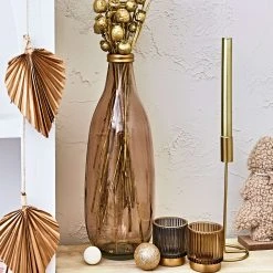 Dijk Vase En Verre Recylé D15xh40cm Beige -SEMA design Boutique 8e4b0 amb pao noel fds 25517