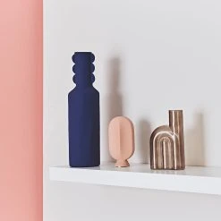 SEMA DESIGN Vase Rond Face Peche En Grès -SEMA design Boutique ac33e amb hd fds cat23 4899