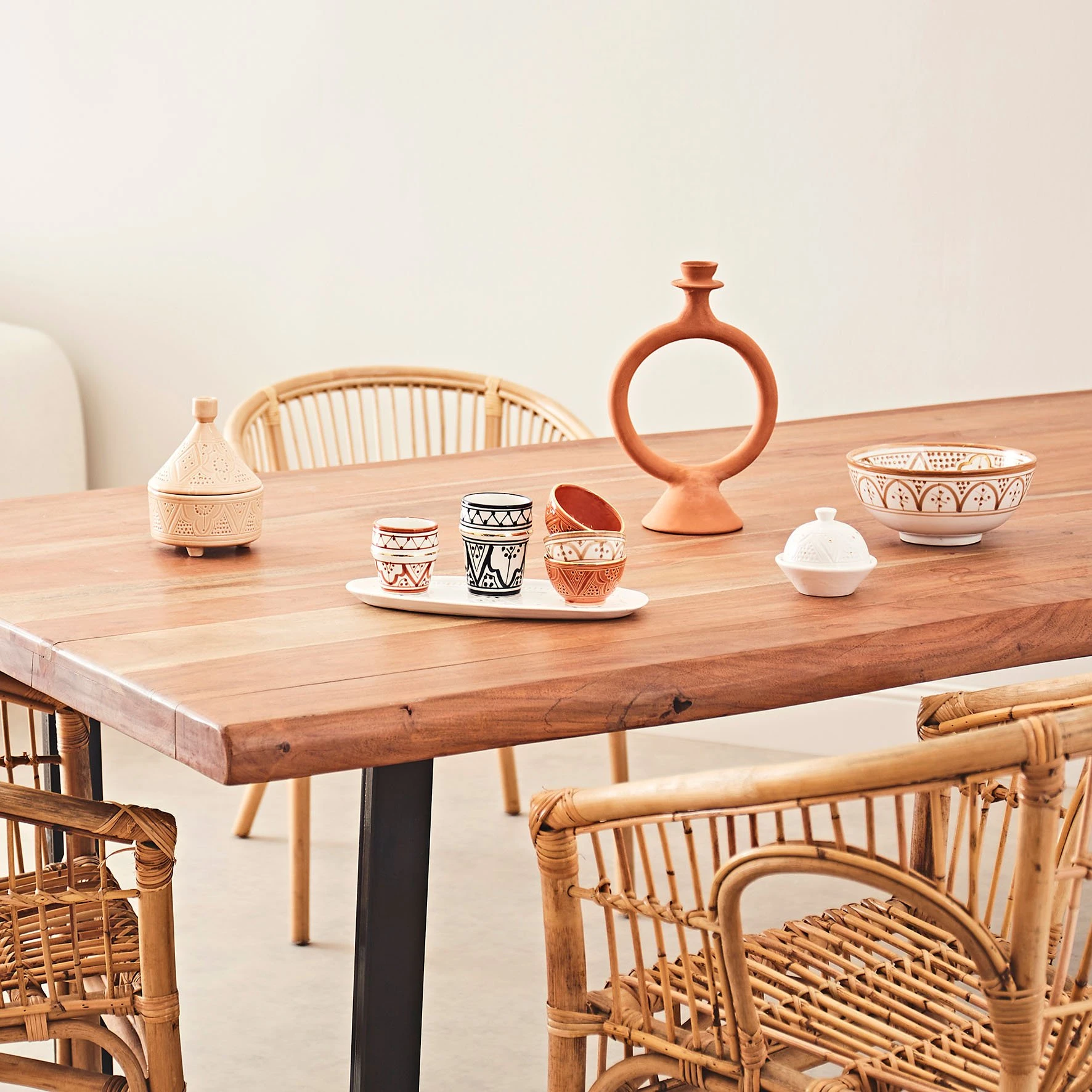 Chabi Chic Boite à Tajine Sable Or D14xh17cm - Empreinte 4 Chabi Chic Boite à Tajine Sable Or D14xh17cm - Empreinte – Image 2