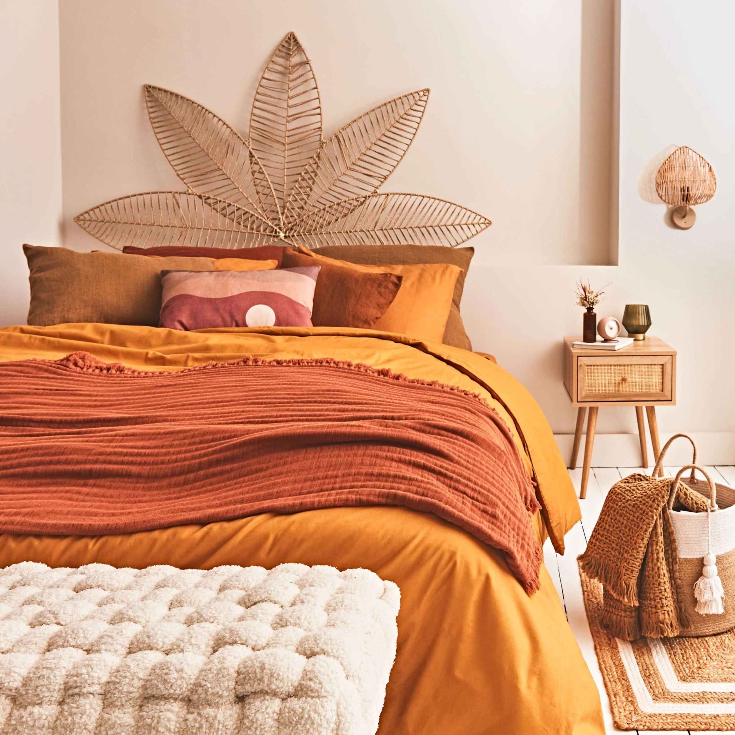 SEMA DESIGN Tête De Lit Retractable Exaltation Naturel 180x90cm 7 SEMA DESIGN Tête De Lit Retractable Exaltation Naturel 180x90cm – Image 5