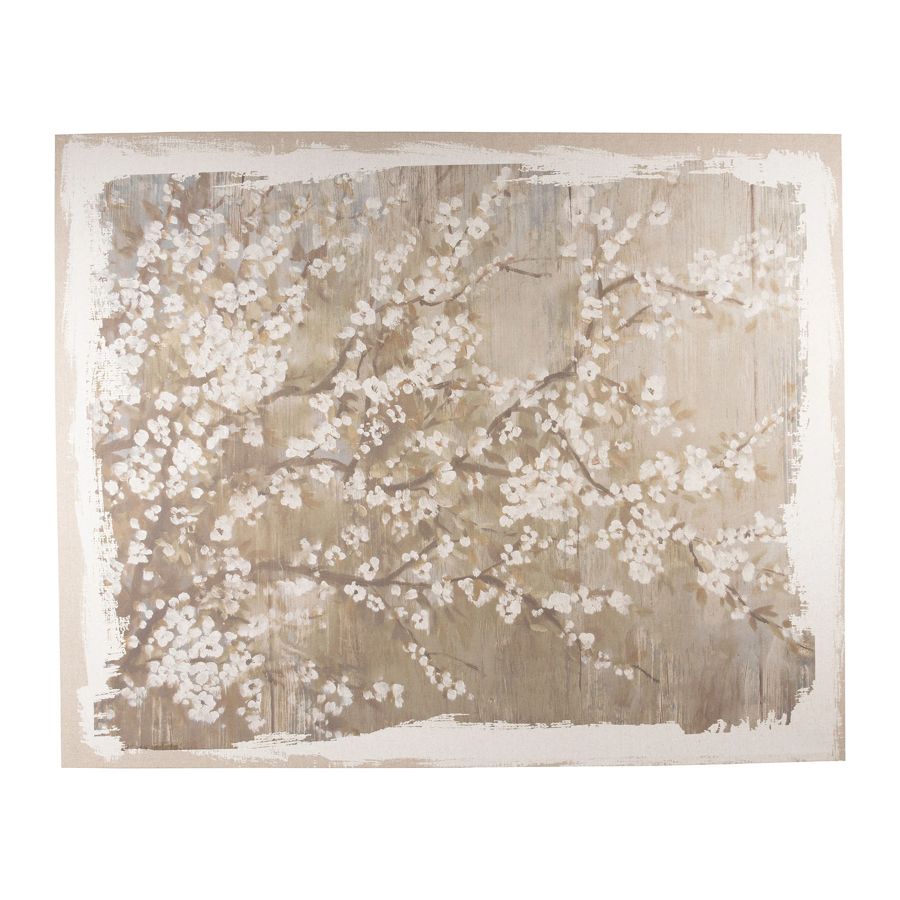 Côté Table Tableau Pommier Sur Toile 3 Côté Table Tableau Pommier Sur Toile